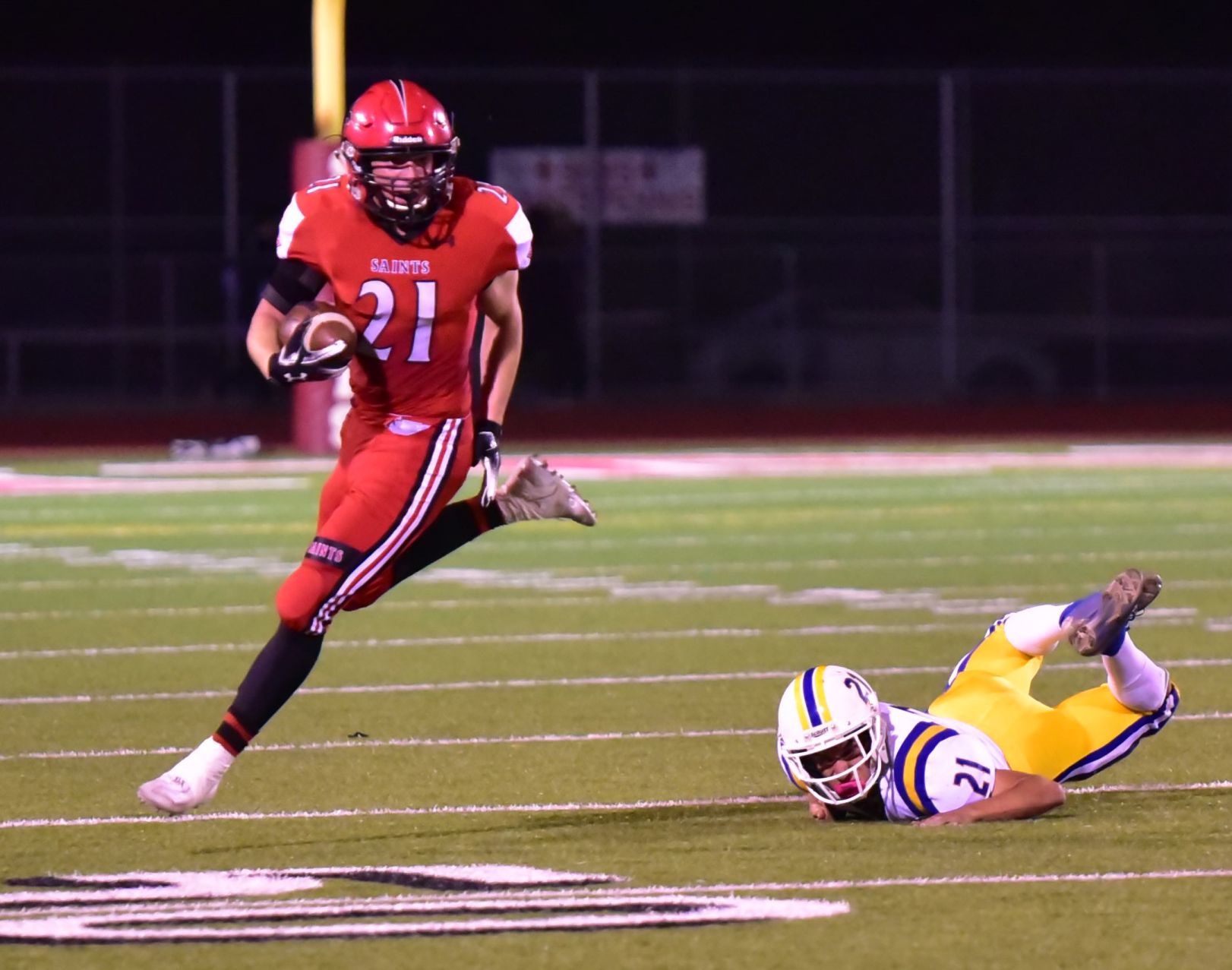 St. Helena vs. Cloverdale football